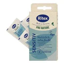 RITEX PRO NATURE SENSITIV Kondomi, 8 kom