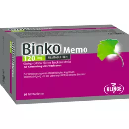 BINKO Memo 120 mg filmom obložene tablete, 60 kom