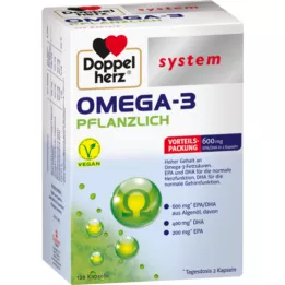 DOPPELHERZ Omega-3 kapsule biljnog sustava, 120 kom