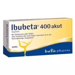 IBUBETA 400 akutnih filmom obloženih tableta, 30 kom