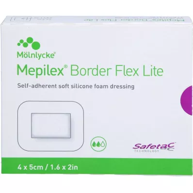 MEPILEX Border Flex Lite pjenasti oblog 4x5 cm, 10 kom