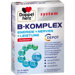 DOPPELHERZ B-complex sustav tablete, 60 kom