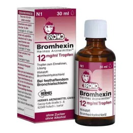 Bromheksin HERMES Medicines® 12 mg/ml kapi, 30 ml