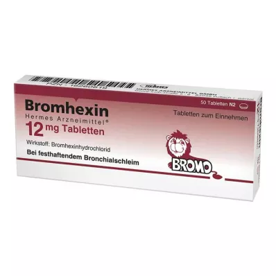 Bromheksin HERMES Medicines® 12 mg tablete, 50 kom
