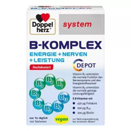 DOPPELHERZ B-complex sustav tablete, 120 kom