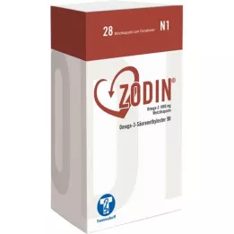 ZODIN Omega-3 1.000 mg meke kapsule, 28 kom