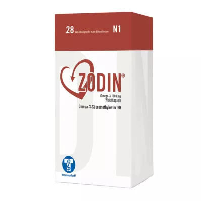 ZODIN Omega-3 1.000 mg meke kapsule, 28 kom