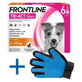 FRONTLINE Tri-Act tekuća otopina za pse 5-10 kg, 6 kom