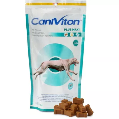 CANIVITON Plus maxi dodatak prehrani žvakalice za pse, 90 kom