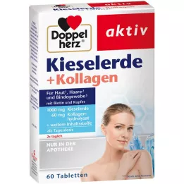 DOPPELHERZ Silika+kolagen tablete, 60 kom