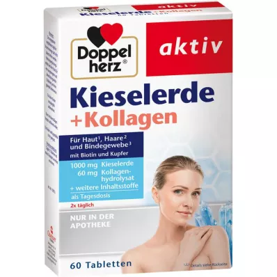 DOPPELHERZ Silika+kolagen tablete, 60 kom