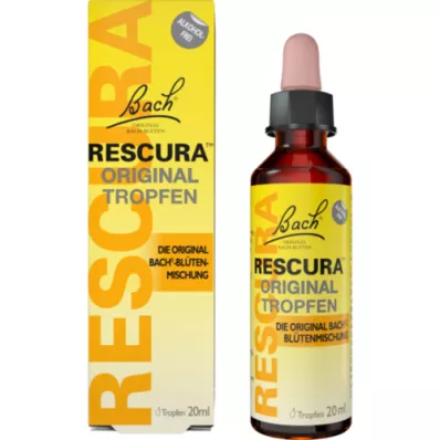 BACHBLÜTEN Original Rescura kapi bez alkohola, 20 ml