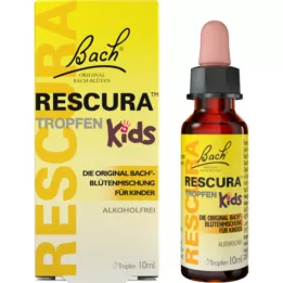 BACHBLÜTEN Original Rescura Kids Tro.bez alkohola, 10 ml