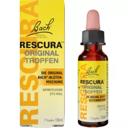 BACHBLÜTEN Original Rescura kapi s alkoholom, 10 ml