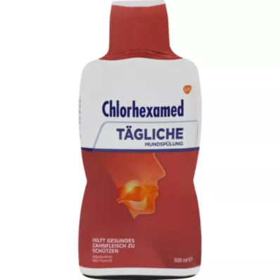 CHLORHEXAMED dnevna vodica za ispiranje usta 0,06%, 500 ml