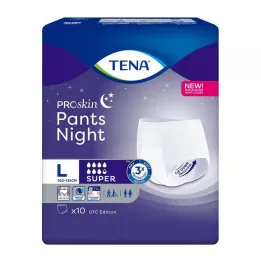 TENA PANTS jednokratne noćne super L hlače, 10 kom