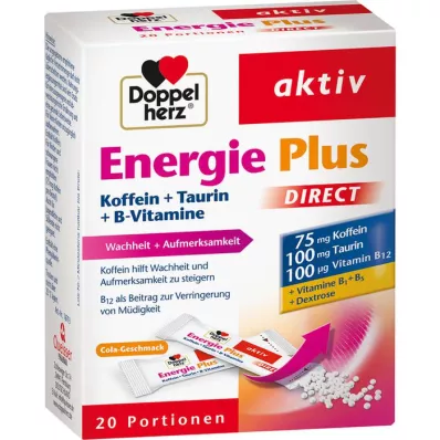 DOPPELHERZ Energy Plus DIRECT Peleti, 20 kom