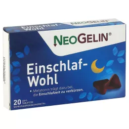 NEOGELIN Sleep-well tablete za žvakanje, 20 kom