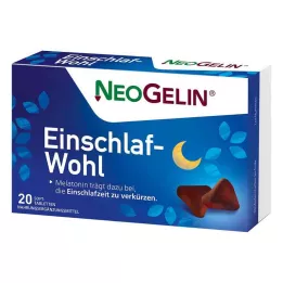 NEOGELIN Sleep-well tablete za žvakanje, 20 kom