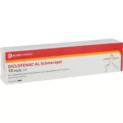 DICLOFENAC AL Gel protiv bolova 10 mg/g, 50 g