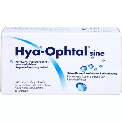 HYA-OPHTAL sine kapi za oko, 30X0,5 ml
