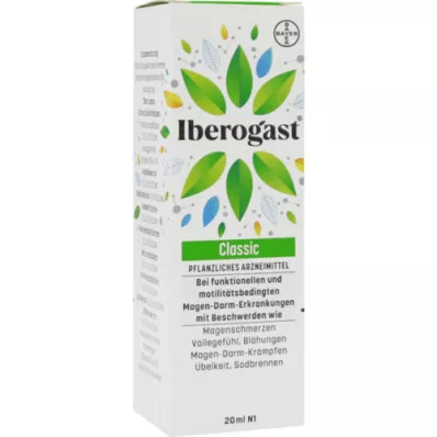 IBEROGAST Klasična oralna tekućina, 20 ml