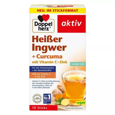 DOPPELHERZ ljuti đumbir + kurkuma vrećica, 10 kom