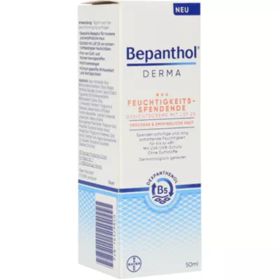 BEPANTHOL Derma hidratantna krema za lice.LSF 25, 1X50 ml