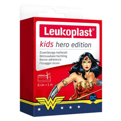 LEUKOPLAST dječji gipsani junak Wonder Woman 6 cmx1m, 1 kom