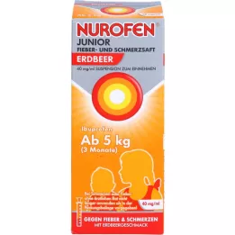 NUROFEN Junior sok od groznice i boli jagoda 40 mg/ml, 100 ml