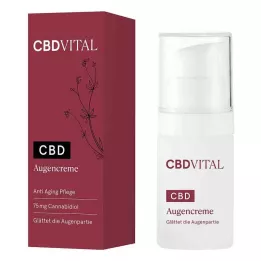 CBD VITAL Krema za područje oko očiju Premium, 15 ml