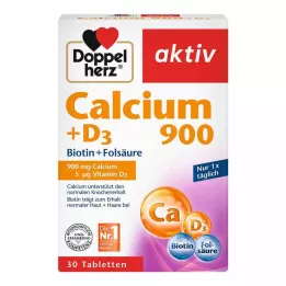 DOPPELHERZ Calcium 900+D3 tablete, 30 kom