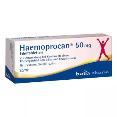 Haemoprocan 50 mg filmom obložene tablete (50 komada)