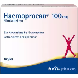 HAEMOPROCAN 100 mg filmom obložene tablete, 100 kom