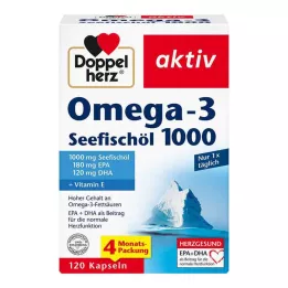 DOPPELHERZ Omega-3 ulje morske ribe 1000 kapsula, 120 kom
