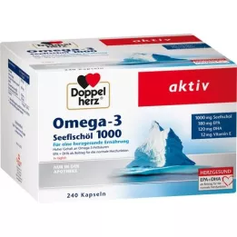 DOPPELHERZ Omega-3 ulje morske ribe 1000 kapsula, 240 kom
