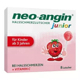 NEO-ANGIN junior lizalica za grlobolju, 8 kom