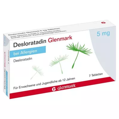 Desloratadine Glenmark 5 mg tablete, 7 kom