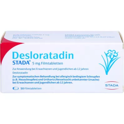 DESLORATADIN STADA 5 mg filmom obložene tablete, 50 kom