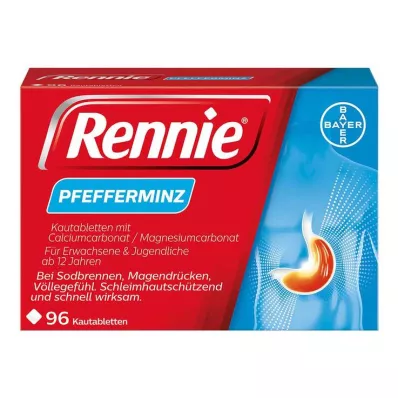 Rennie tablete za žvakanje, 96 kom Rennie tablete za žvakanje, 96 kom
