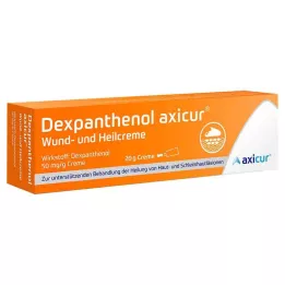 DEXPANTHENOL axicur krema za rane i zacjeljivanje 50 mg/g, 20 g