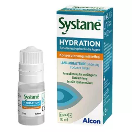 SYSTANE HYDRATION Kapljica za mokrenje za kolovoz bez očuvanja, 10 ml