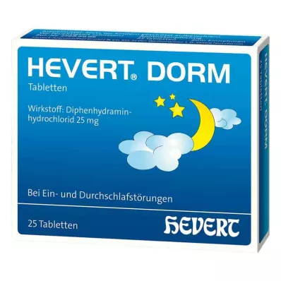 HEVERT DORM Tablete, 25 kom