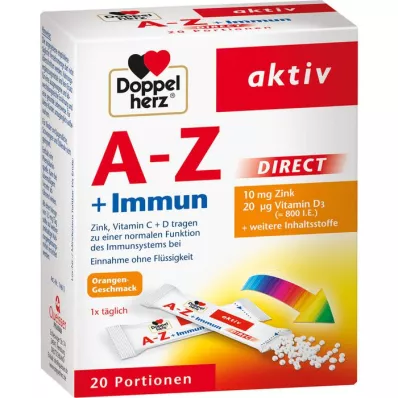 DOPPELHERZ A-Z+Immun DIRECT Pelete, 20 kom