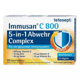 Tetesept Immusan C 800 5u1 Defense Complex tablete, 20 kom