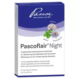 PASCOFLAIR Noćne obložene tablete, 30 kom