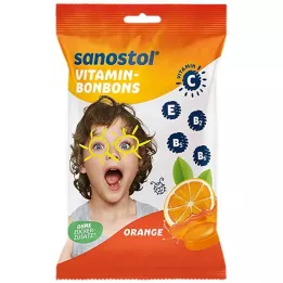 SANOSTOL Vitaminski bomboni naranče, 75 g