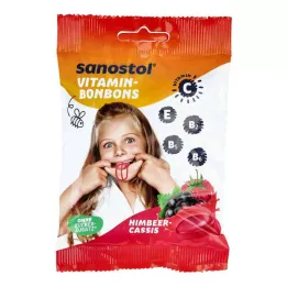 SANOSTOL Vitaminski slatkiši od maline, 75 g