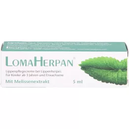 LOMAHERPAN Krema za njegu usana s ekstraktom matičnjaka, 5 ml