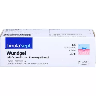 LINOLA sept gel za rane, 30 g